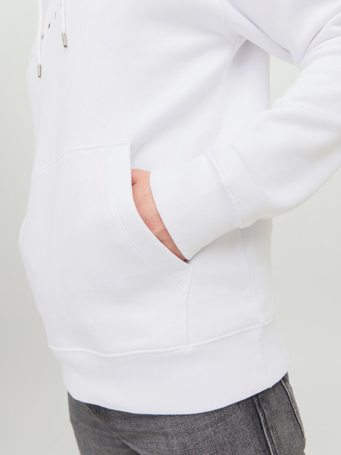 Sudadera básica Originals blanca - JJESTAR